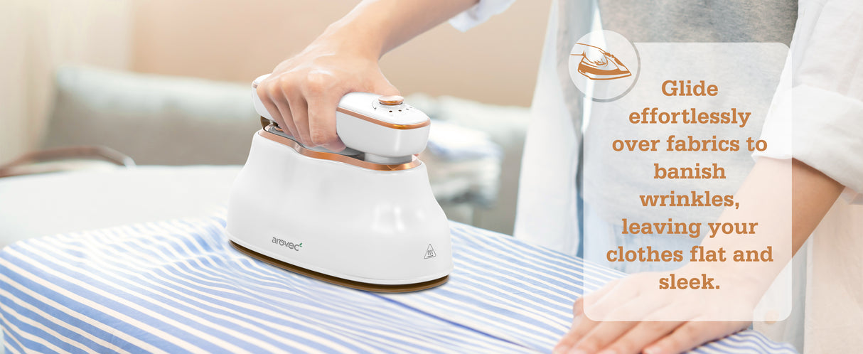 Arovec Clothes Steamer, 2-in-1 Iron & Hand Steamer, AP-GS50
