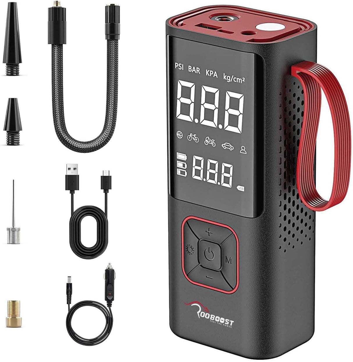 ROOBOOST Cordless Tyre Inflator & Power Bank