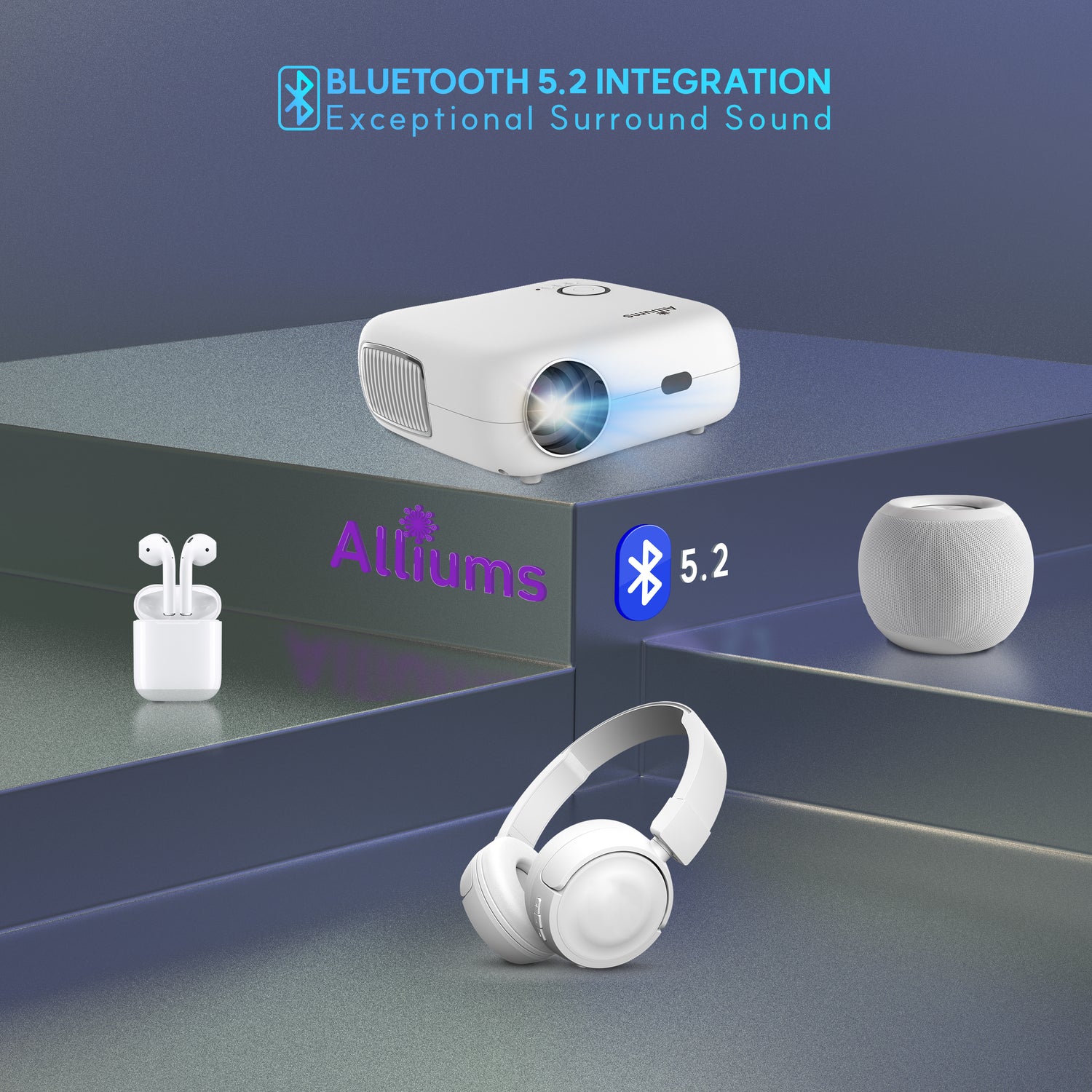 ALLIUMS Mini Projector, AP-30