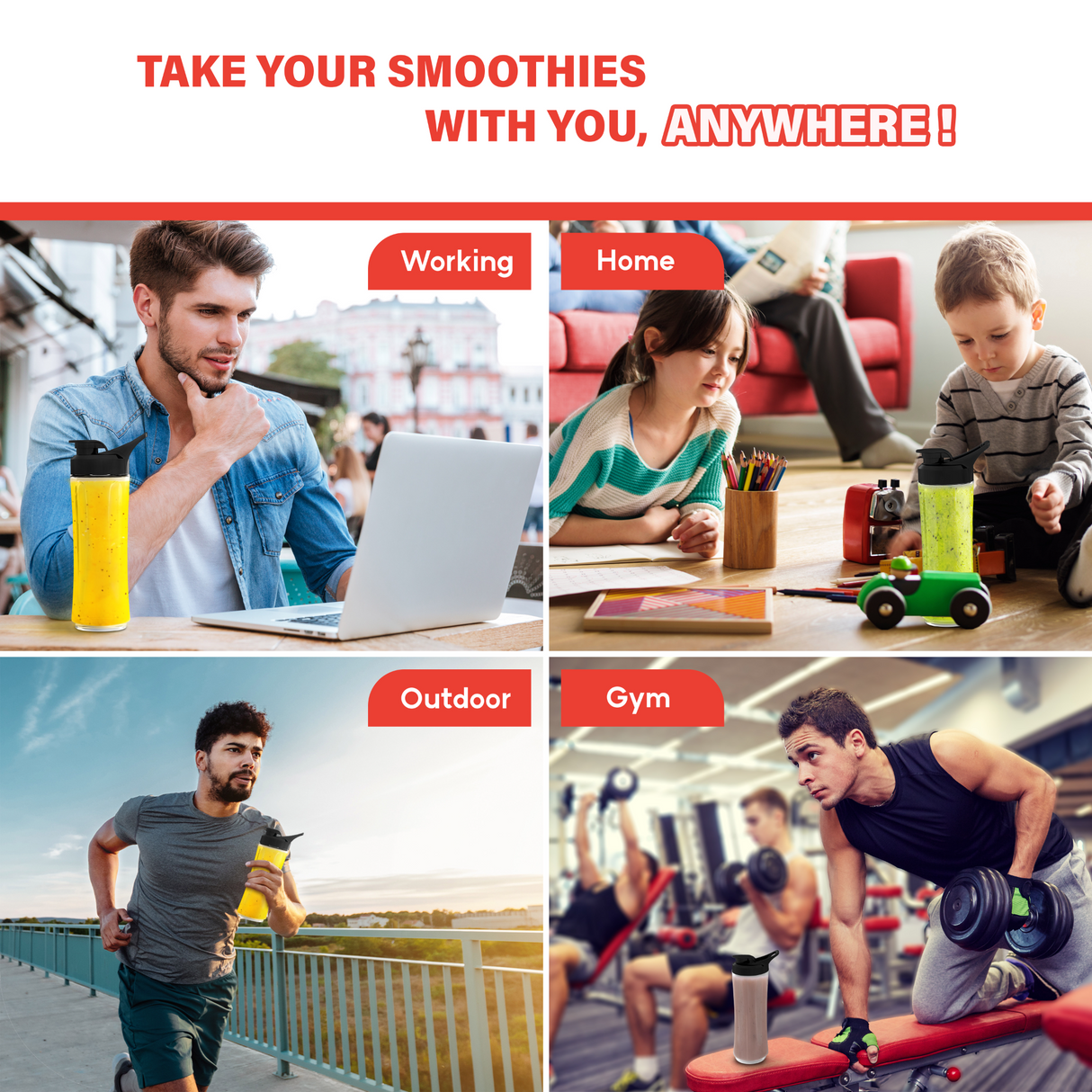 AUSPURE Coffee Grinder & Blender, AusGrind-E09B