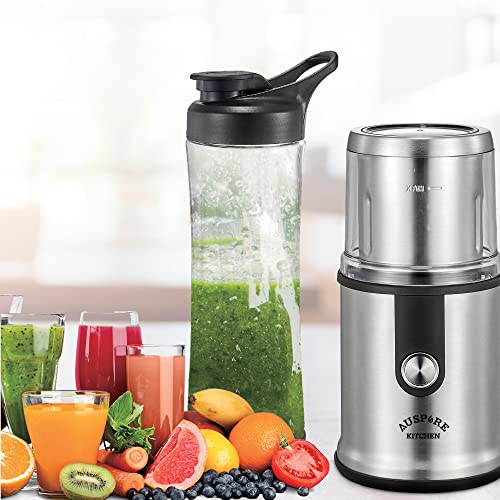AUSPURE Coffee Grinder & Blender, AusGrind-E09B