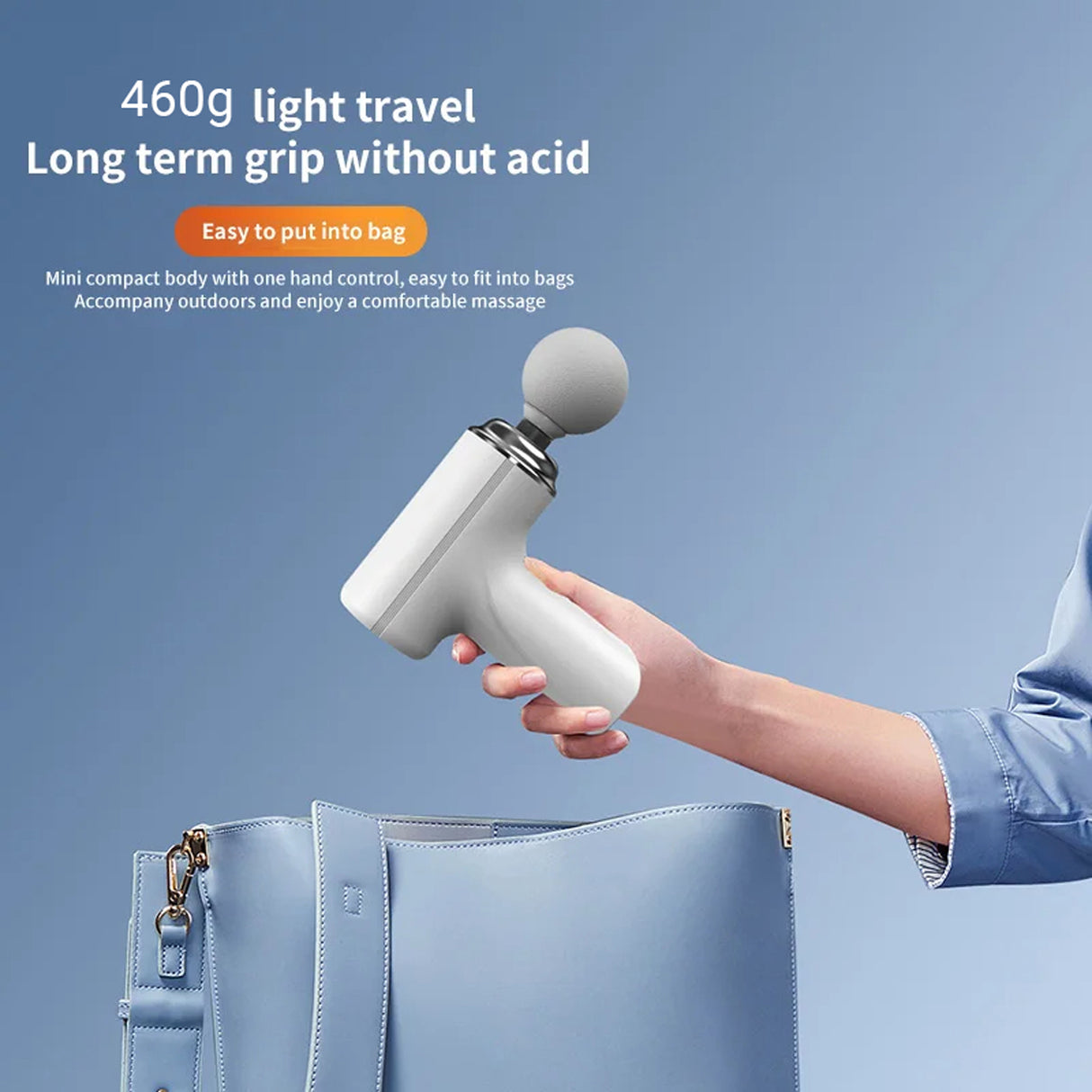 ALLIUMS Deep Tissue Muscle Massage Gun 4 Heads Relief Percussion Massager Vibration, RB-MG-203-GN