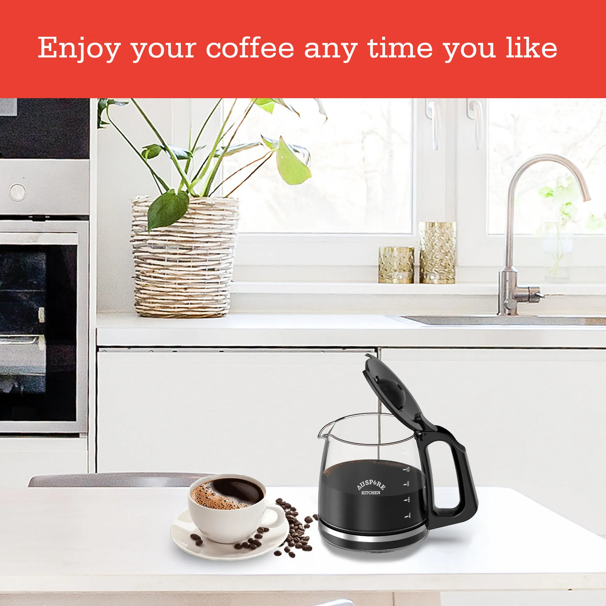 AUSPURE AusBrew-1812 Coffee Pot