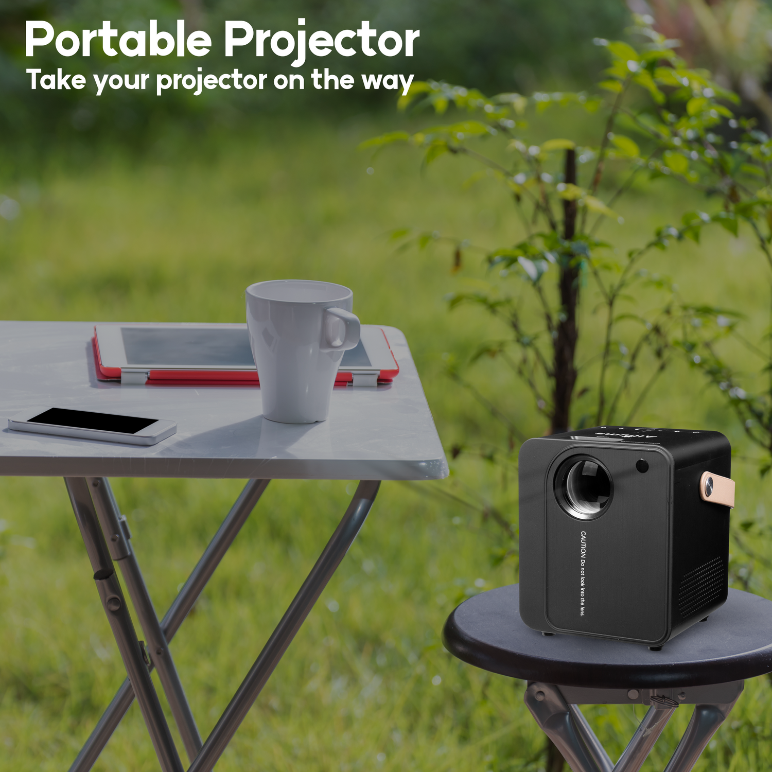 ALLIUMS Ultimate 9500 Lumens HD 1080p Supported Projector, AP-12B