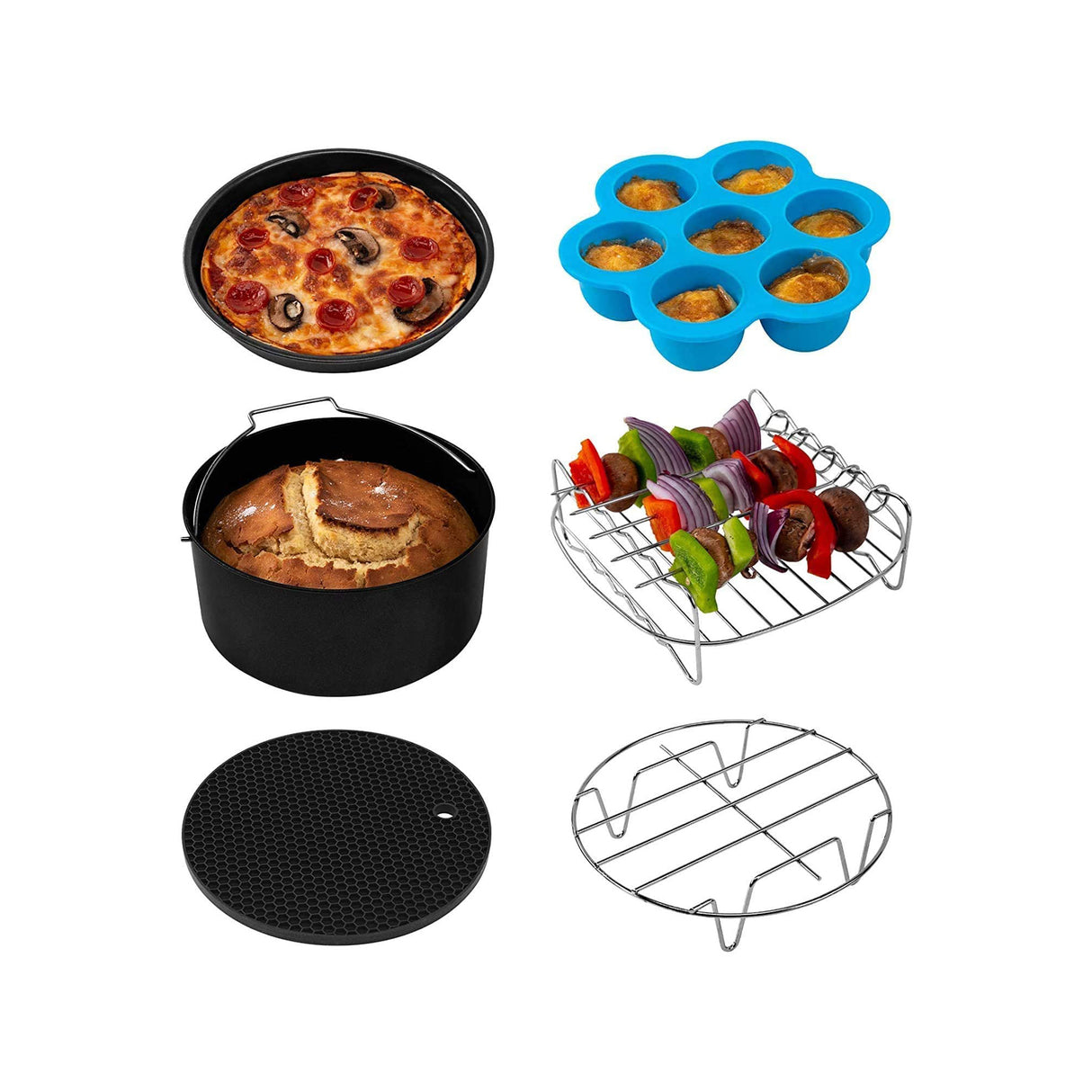 AUSPURE Kitchen Air Fryer Accessories XL, Aus-Fry350AC