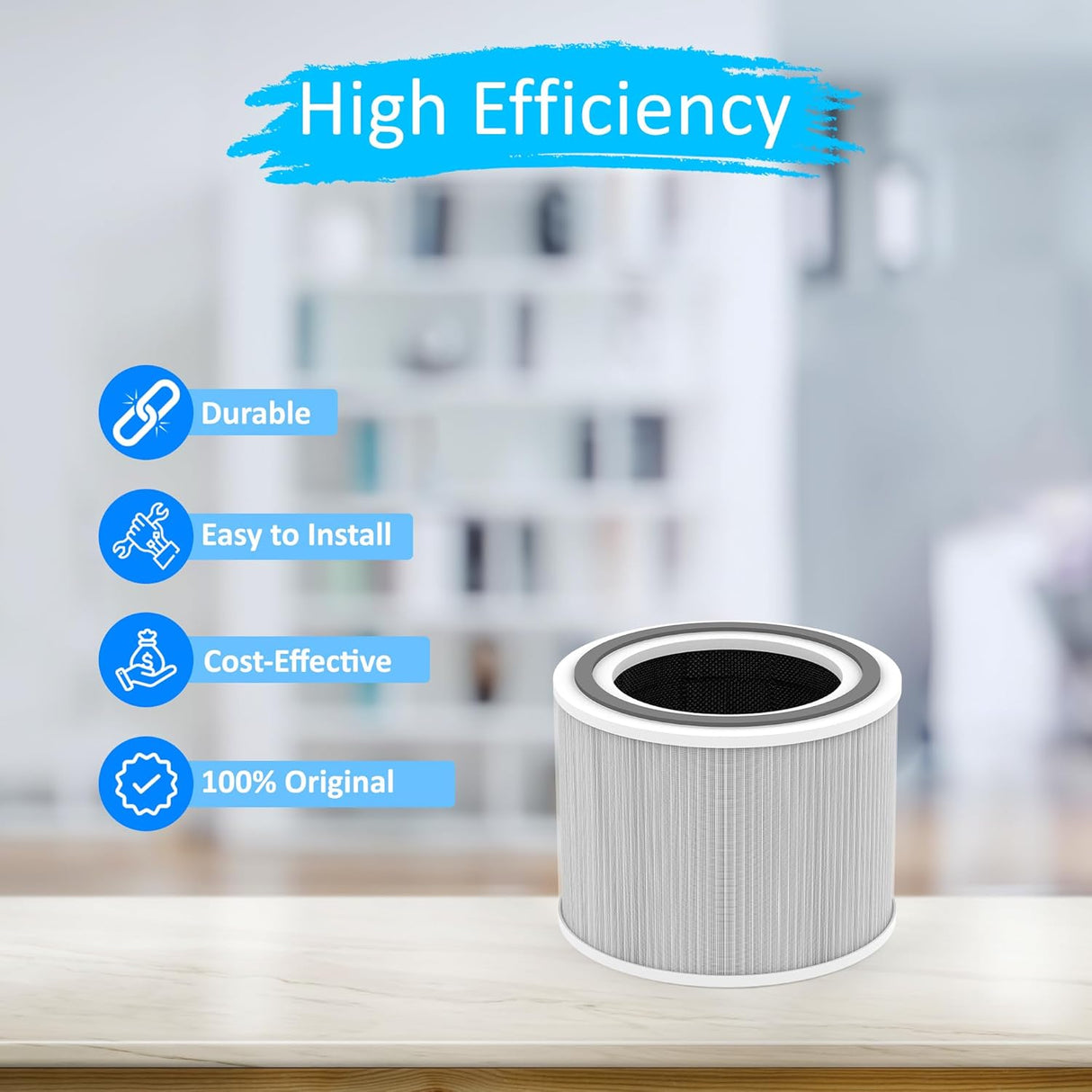 AROVEC Replacement Filter for Apex300, Apex300-RF-4PK