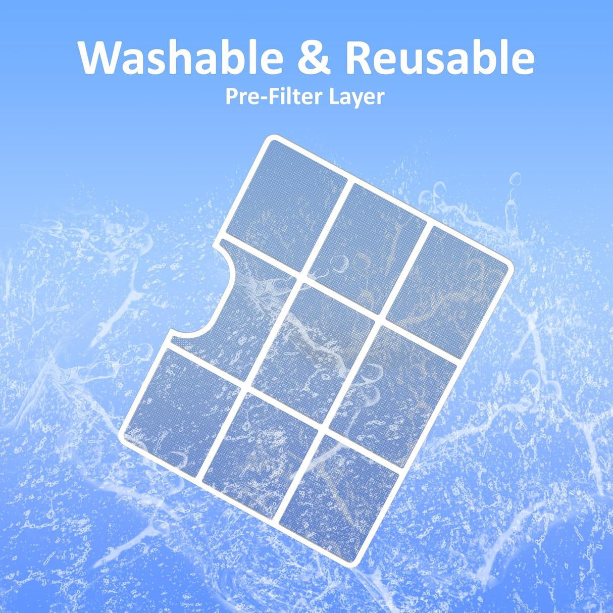 AROVEC Pre-Filter Compatible with 2-in-1 Dehumidifier and Air Purifier AroDry-P10 & AroDry-P16