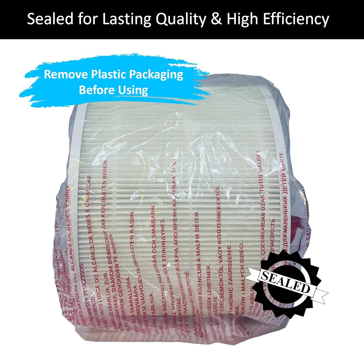 AROVEC Replacement Filter for Apex300, Apex300-RF-4PK