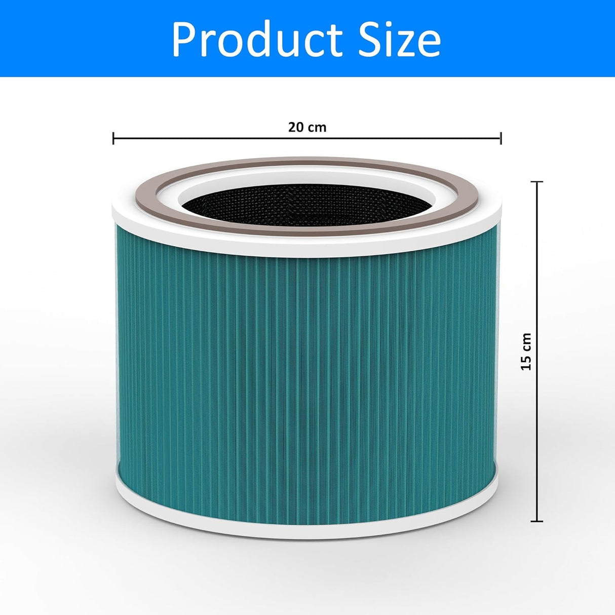 AROVEC Air Purifier Bacterial Replacement Filter, Apex300-RFB-2PK