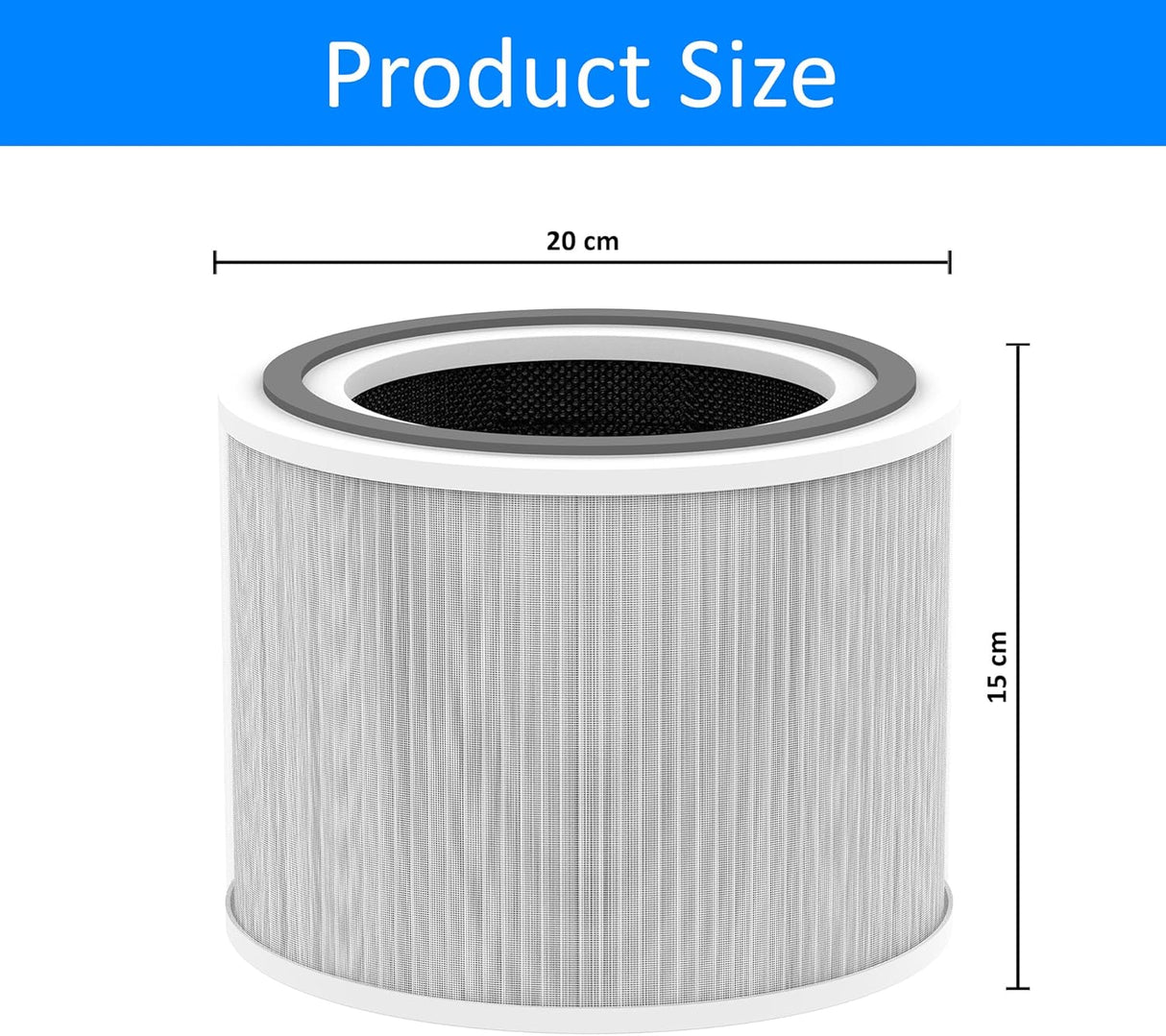 AROVEC Replacement Filter for Apex300, Apex300-RF-4PK