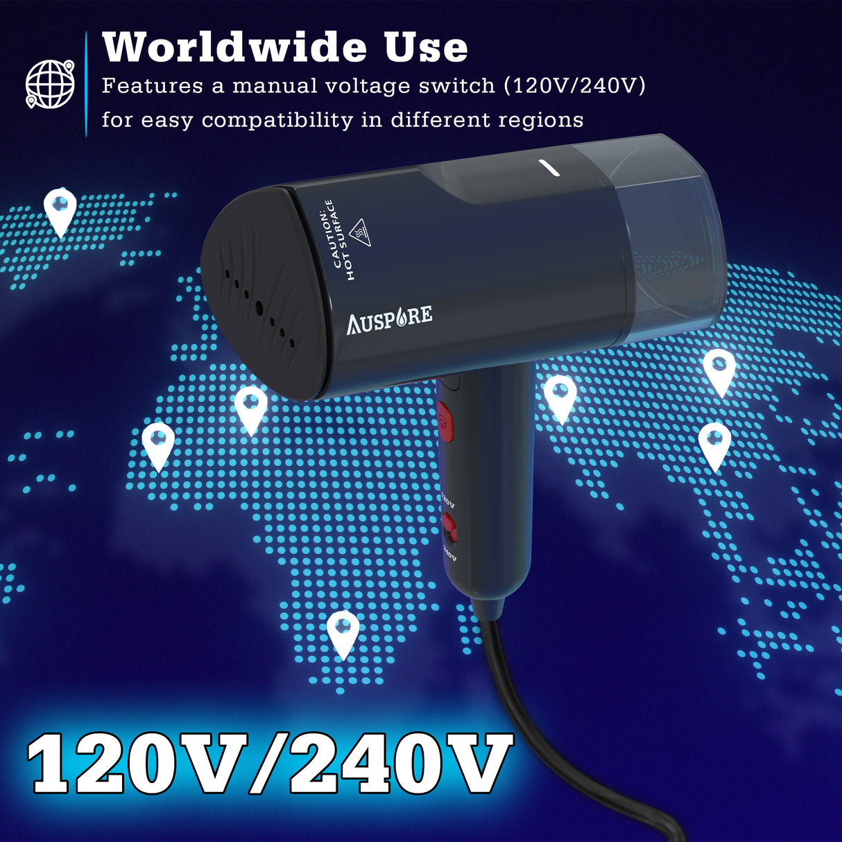 AUSPURE Handheld Steamer, AP-GS80