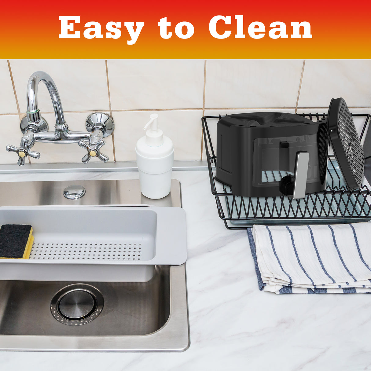 AUSPURE Air Fryer 7L Premium Digital,AusFry-70DW