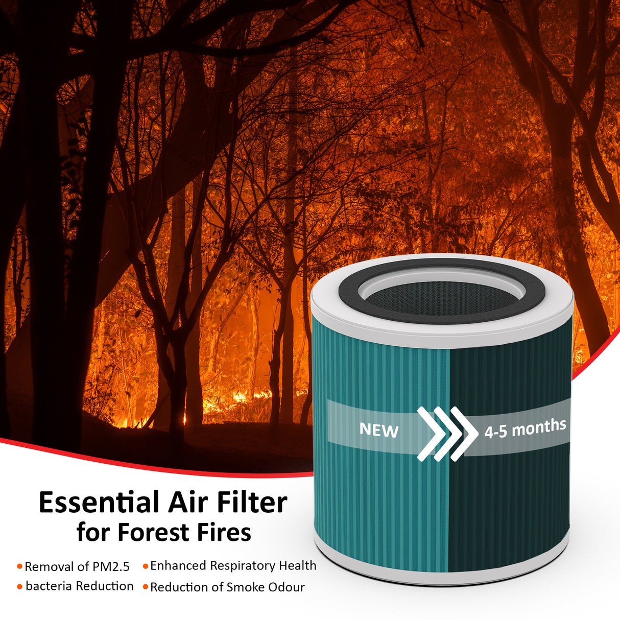AROVEC Genuine Bacterial Replacement Filter, AV-P152PRO-RFB