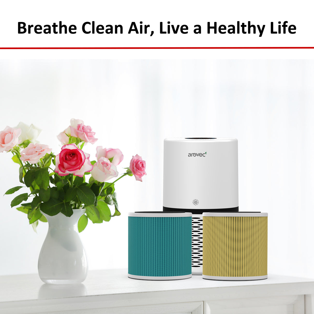 AROVEC Genuine Bacterial Replacement Filter, AV-P152PRO-RFB