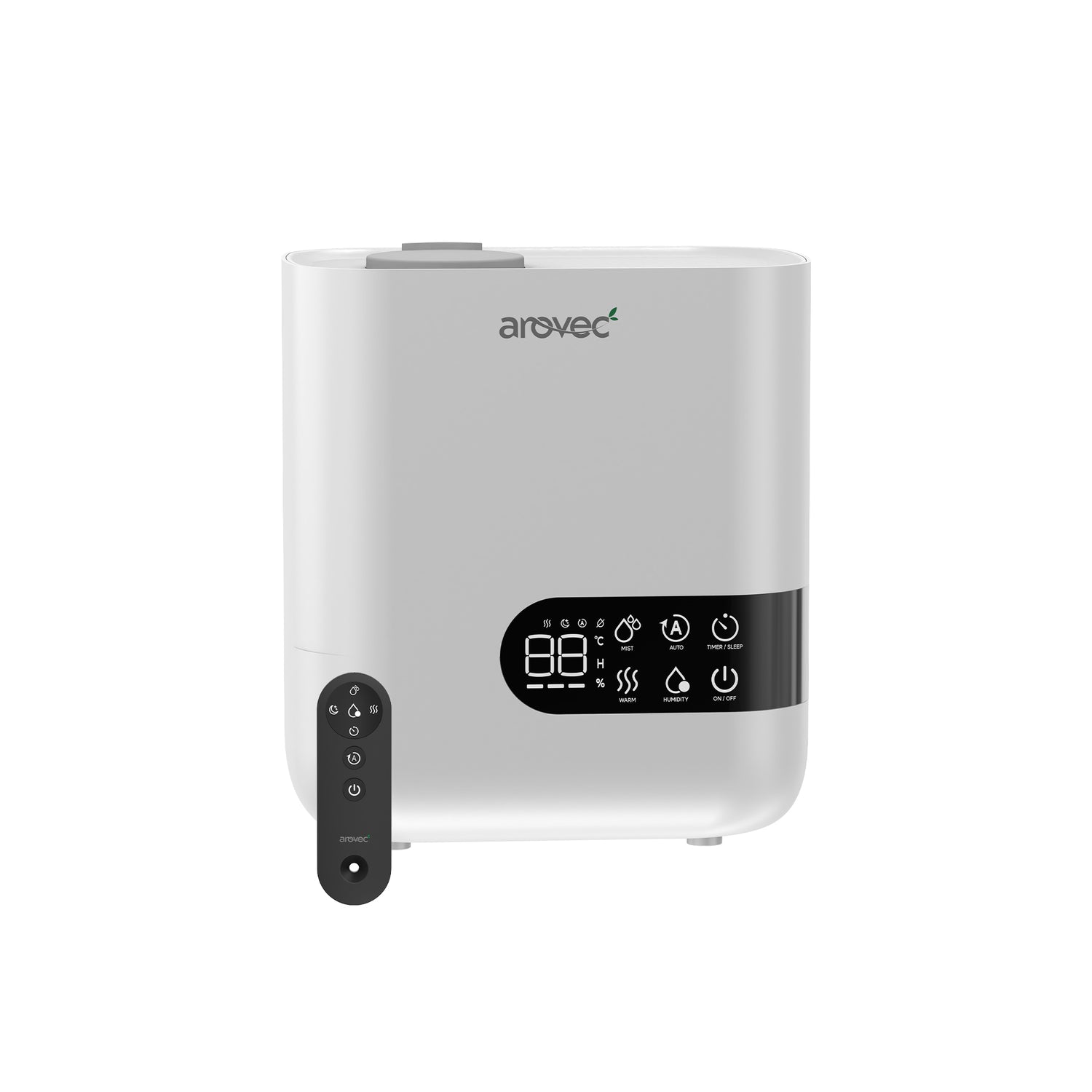 AROVEC Humidifier & Aroma Diffuser, Top Fill 4.5L, AroMist-450