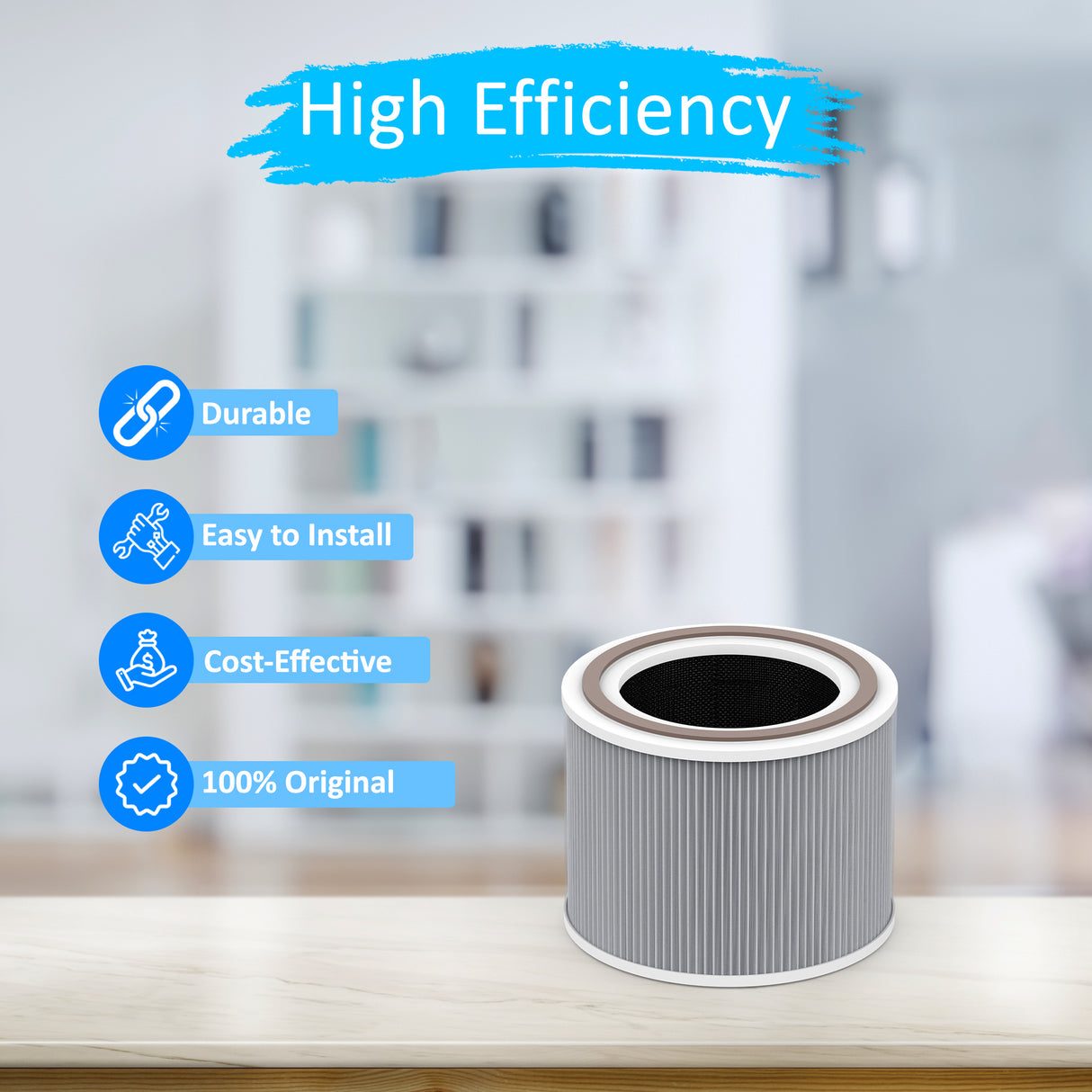 AROVEC Replacement Filter, Compatible with Apex300