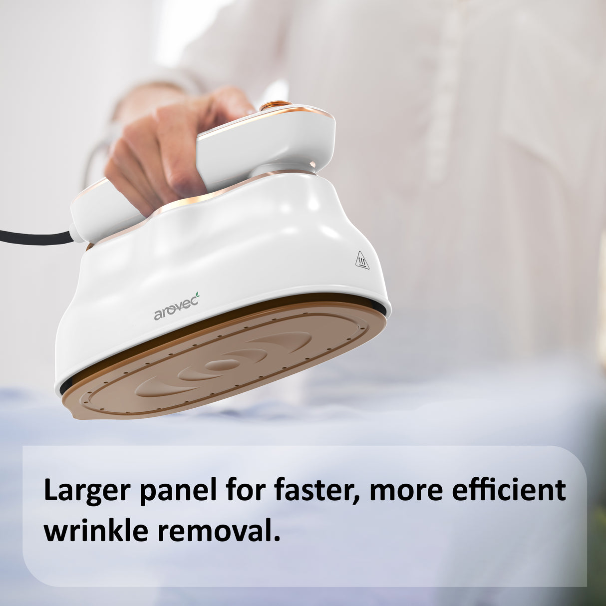 Arovec Clothes Steamer, 2-in-1 Iron & Hand Steamer, AP-GS50