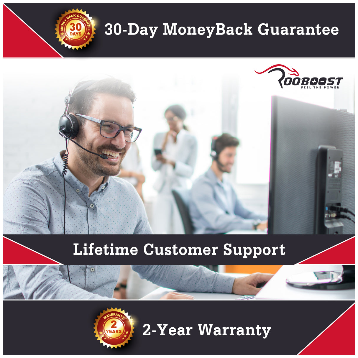 ROOBOOST UPGRADED 1500Amp Peak Car Jump Starter, RB-PRO1500