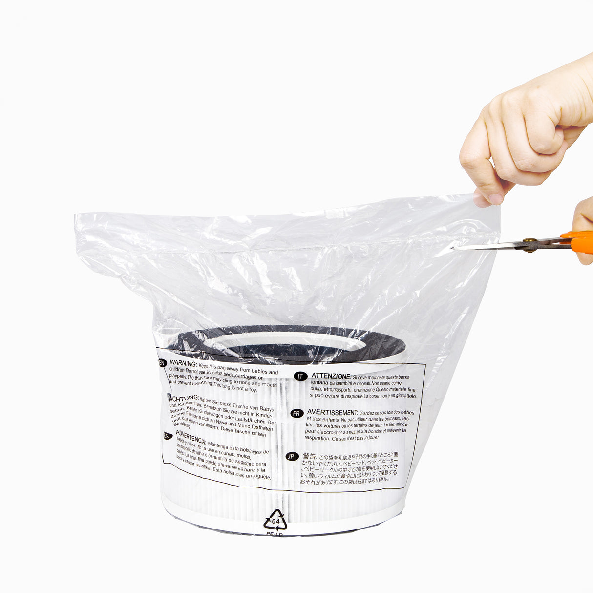 AROVEC Smart Compact Air Purifier Replacement Filter, AV-P300-RF-4PK