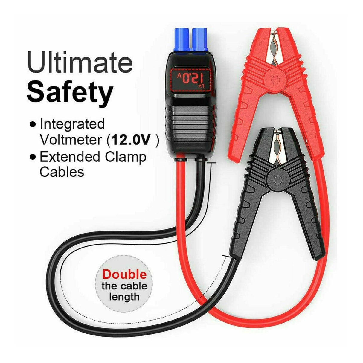 ROOBOOST Genuine Smart Jumper Cable, RB-DGT-JC