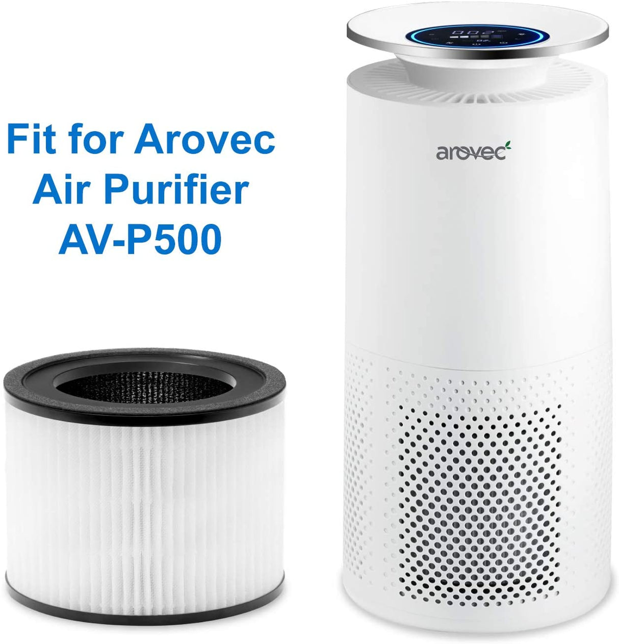 AROVEC Genuine Replacement Filter AV-P500-RF-2PK