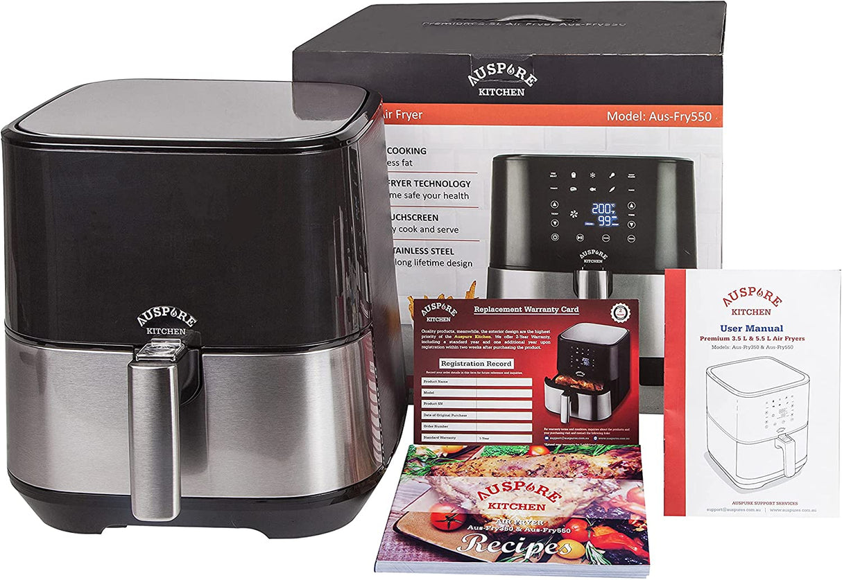 AUSPURE Air Fryer Premium Digital 5.5L