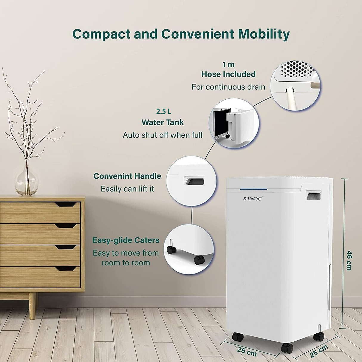 AroDry-P16_Dehumidifier and Air purifier