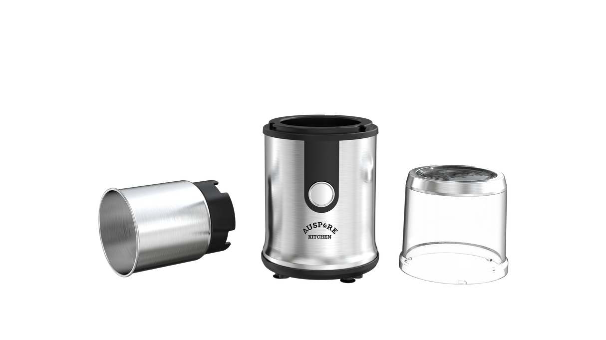 AUSPURE Electric Coffee and Spice Grinder, AusGrind-E09