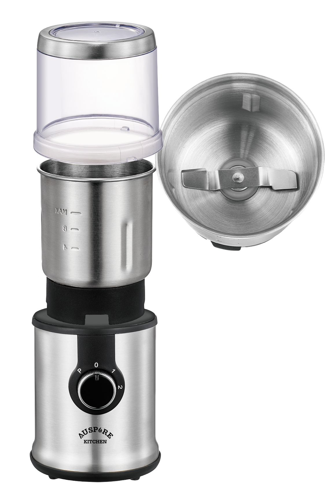 AUSPURE Electric Coffee and Spice Grinder, AusGrind-P09