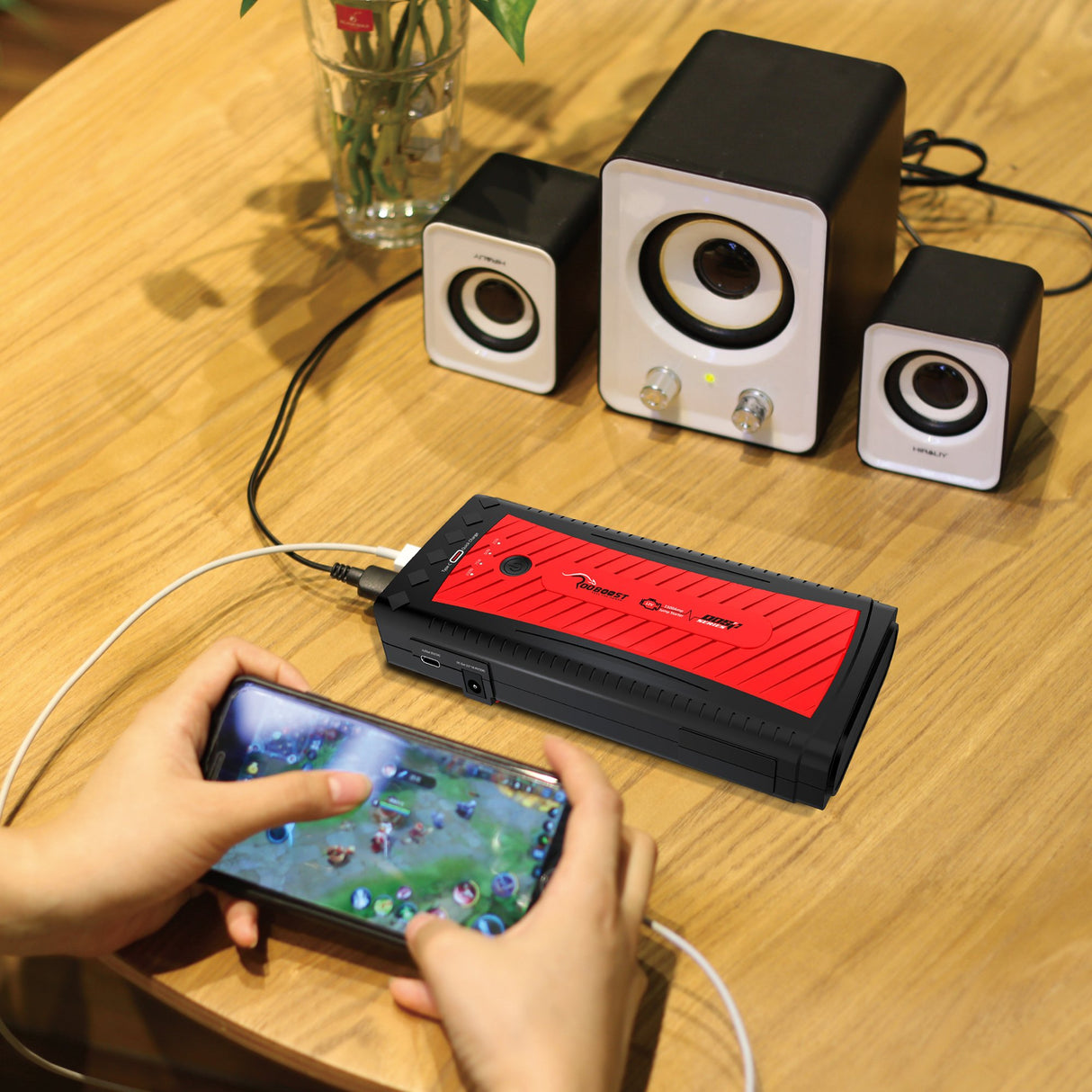 ROOBOOST 1500A Peak Car Jump Starter, RB-1500