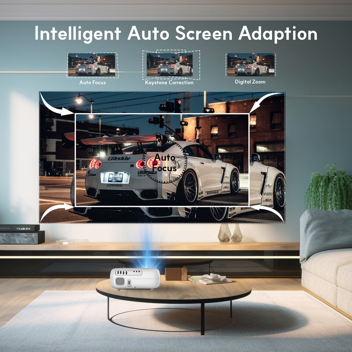 ALLIUMS Mini Projector, AP-30