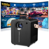 ALLIUMS Ultimate 9500 Lumens HD 1080p Supported Projector, AP-12B