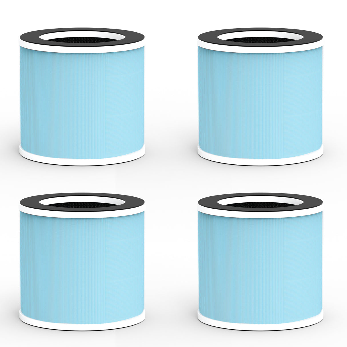 AROVEC Replacement Filter for AV-P100 Air Purifier 3-in-1 H13 True HEPA Filter, 4PK
