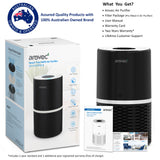 AROVEC Smart True HEPA Air Purifier, AV-P152PRO-B