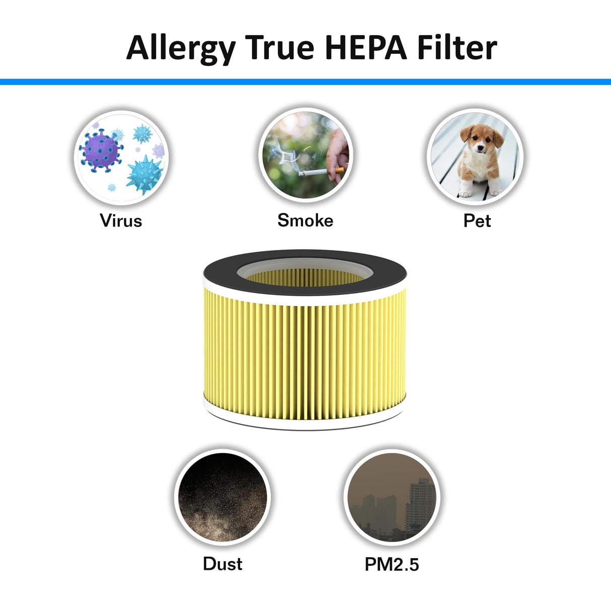 AROVEC H13 True HEPA Allergy Filter, AV-P300-RFA