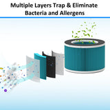 AROVEC H13 True HEPA Bacterial Filter, AV-P300-RFB