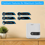 AROVEC Humidifier & Aroma Diffuser, Top Fill 4.5L, AroMist-450