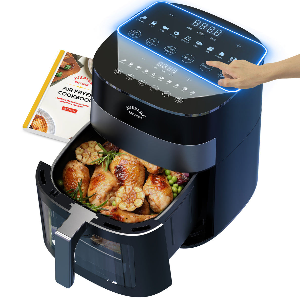 AUSPURE Air Fryer 7L Premium Digital,AusFry-70DW