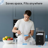 AUSPURE Portable Ice Maker, 12KG Countertop Ice Machine