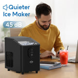 AUSPURE Portable Ice Maker, 12KG Countertop Ice Machine
