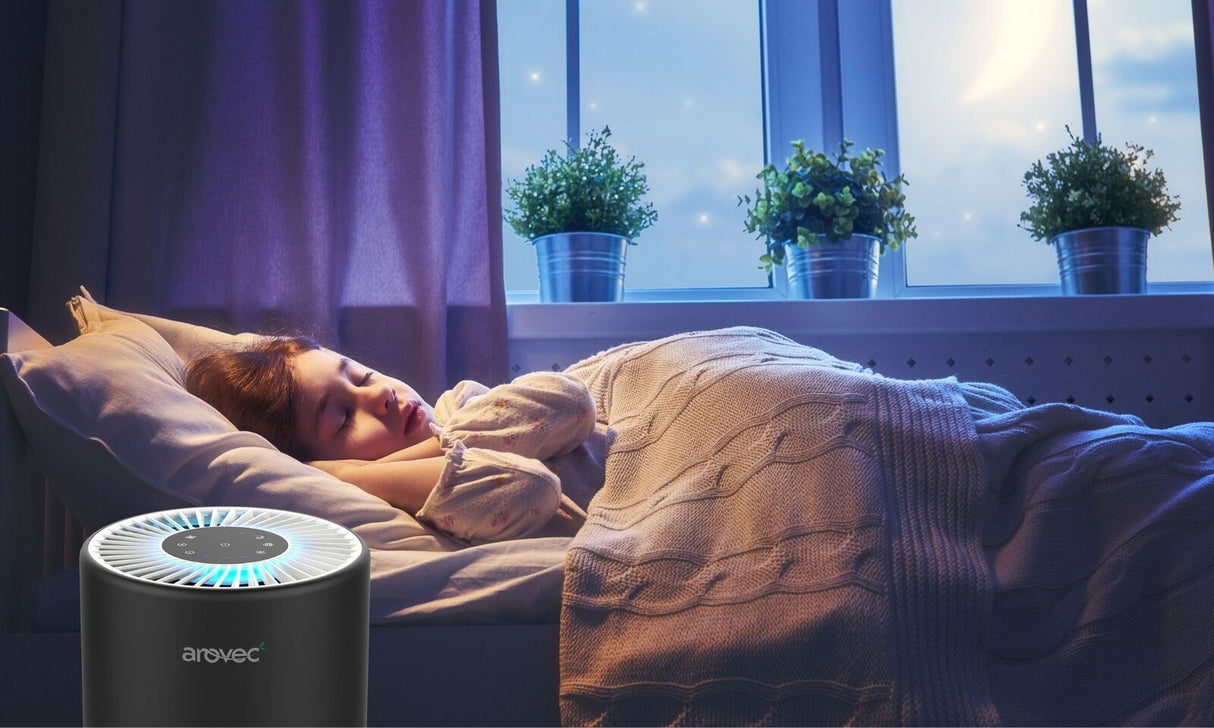 AROVEC Smart True HEPA Air Purifier, AV-P152PRO-B